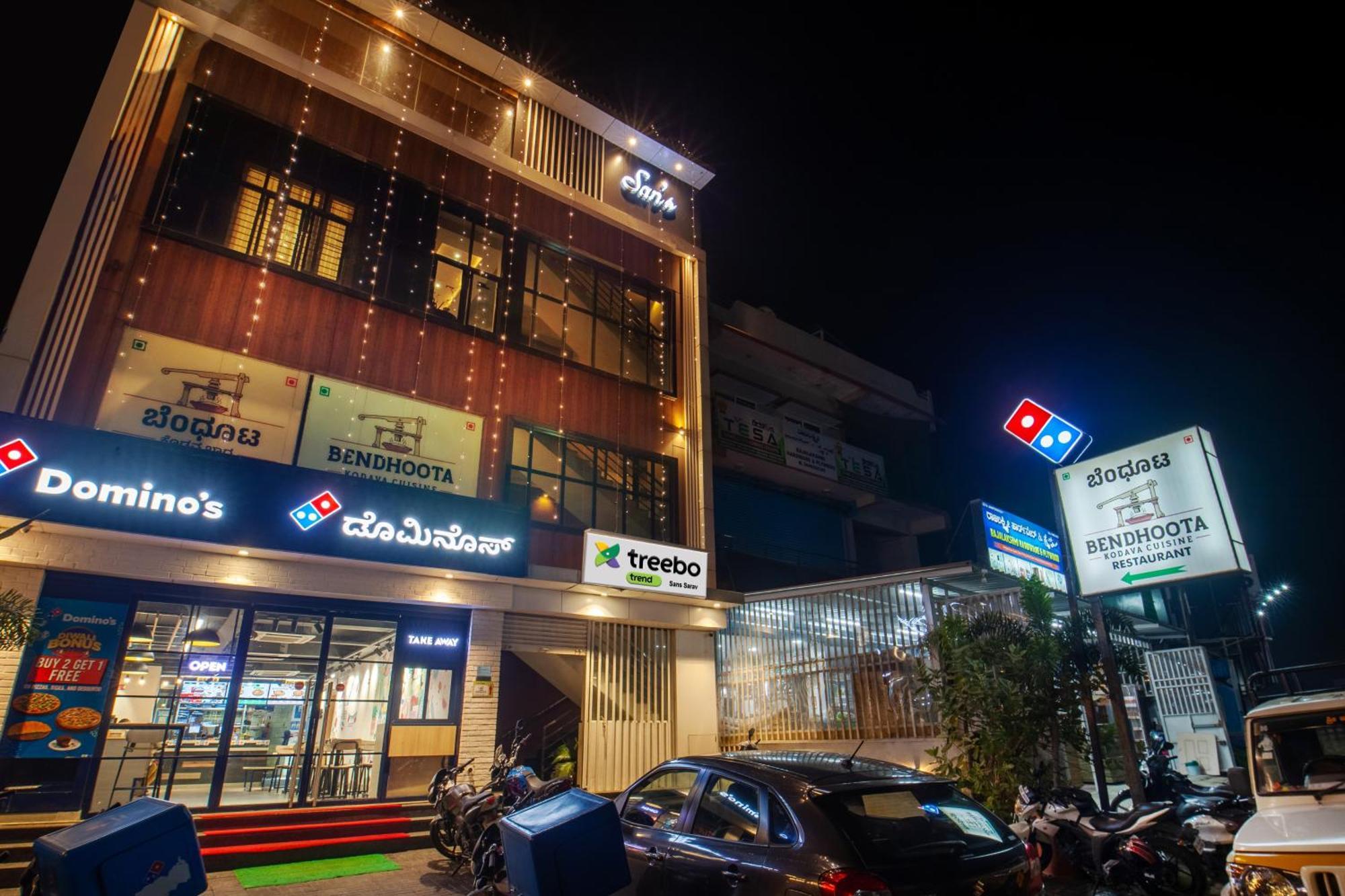 Treebo Sans Sarav Kushalnagar Hotel Madikeri Exterior photo